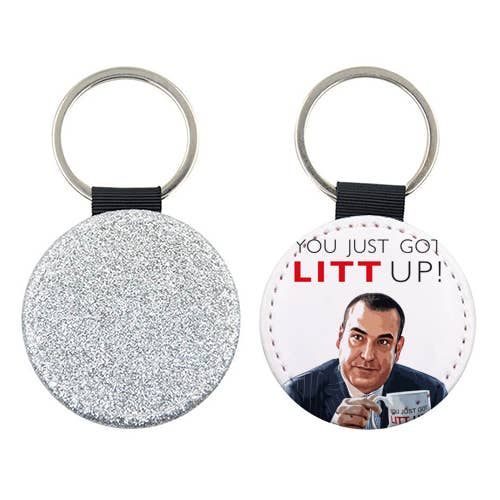 ART WOW – wholesale Keychain – Unisex – Keyrings 'You Just Got Litt Up!'1