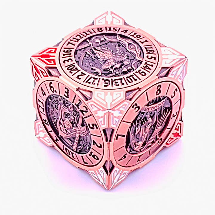 Tabletop Dominion Limited - Wholesale Dice - Talisman of Fate | Dice Spinner | Copper2