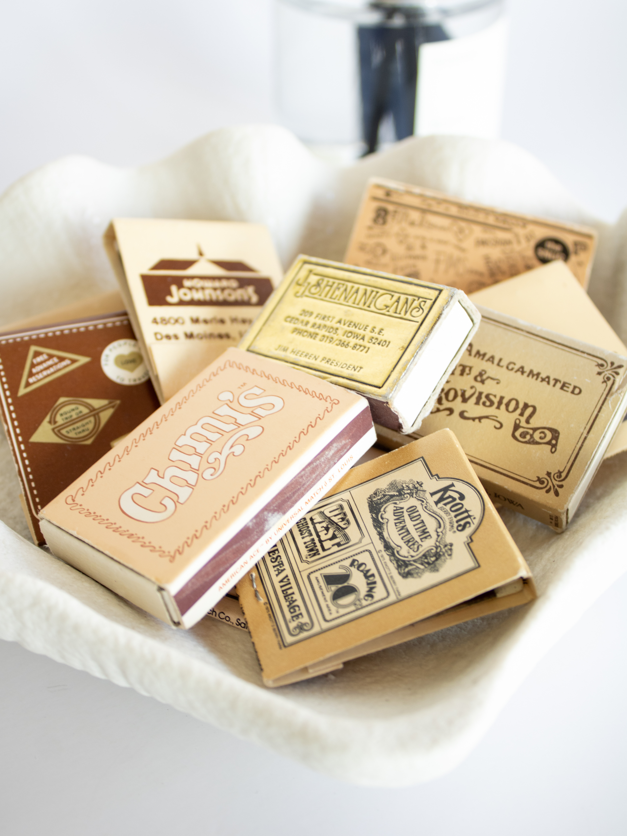 Keepsake Candle | Curated - Wholesale Matches - Vintage Matchbooks2