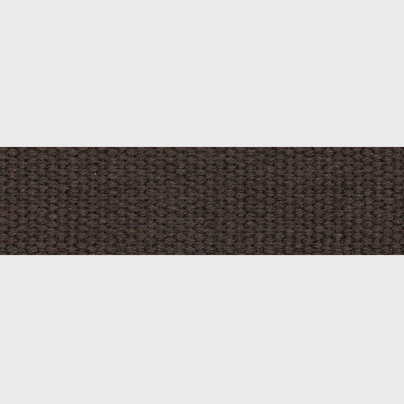 Gifa Accessori - Wholesale Fashion Headband - Women's - Cotton Tape for 3 cm or 4 cm Straps CUSTOMIZED - DARK BROWN starting from € 4.50 per meter0