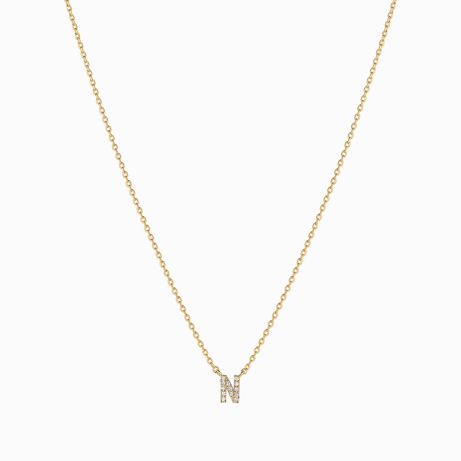 Bearfruit Jewelry - Wholesale Pendant/Charm Necklace - Crystal Initial Necklace29