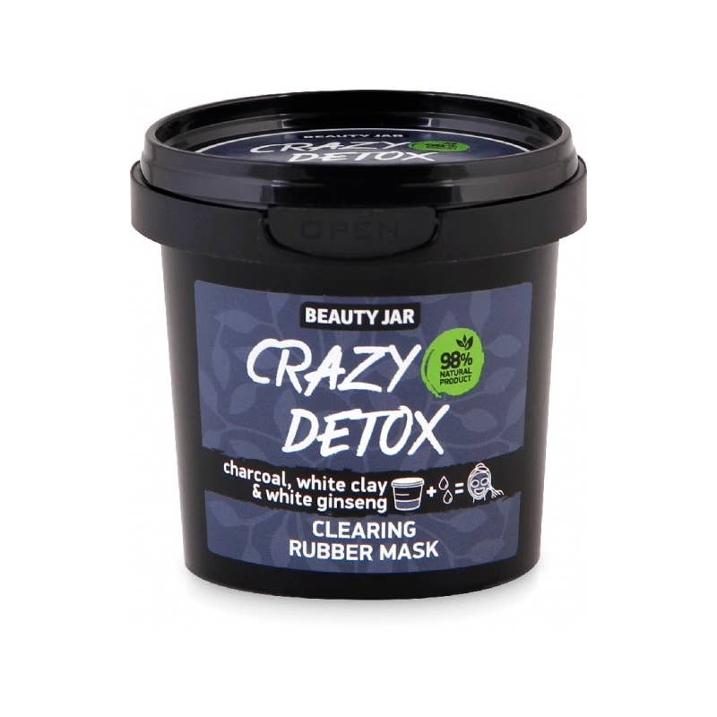 Beauty Pro - Wholesale Skincare Face Mask - Beauty Jar Clearing Rubber Mask Crazy Detox 20g0