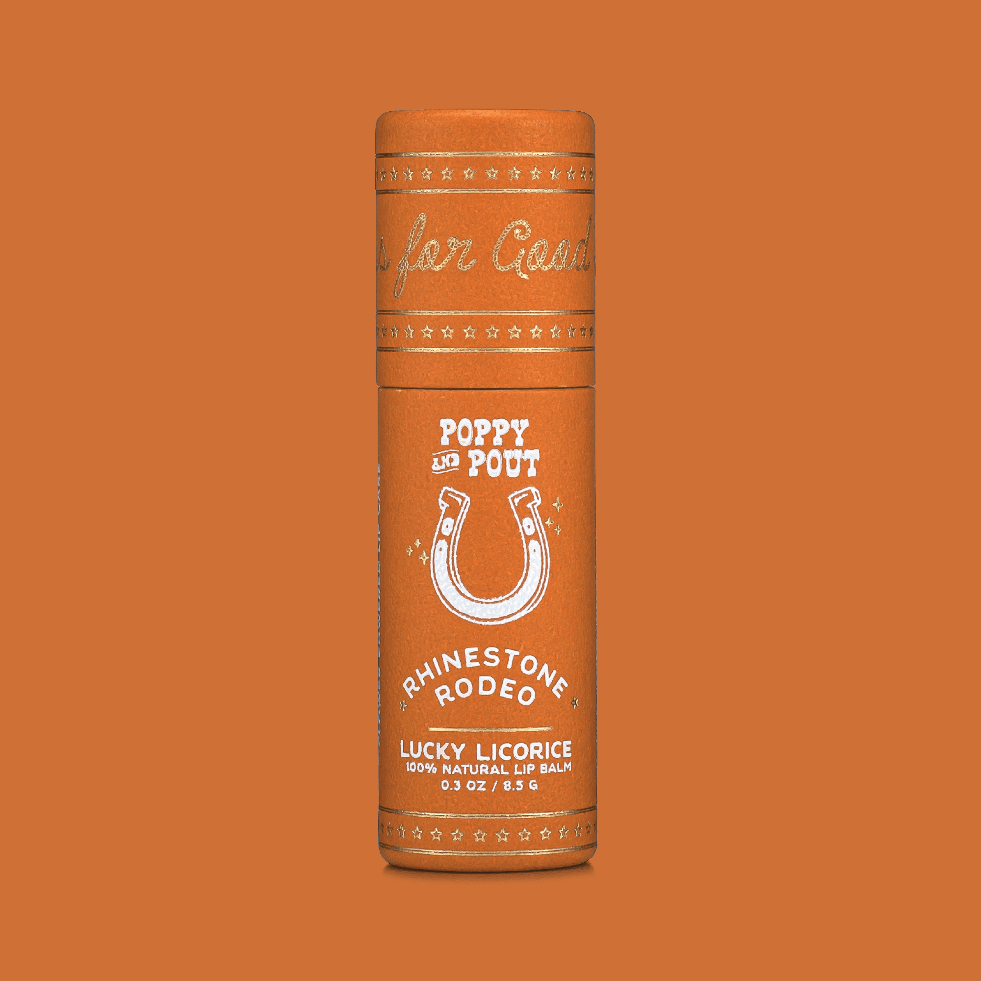 Poppy & Pout - Wholesale Lip Balm - Lip Balm, Rhinestone Rodeo, Lucky Licorice0