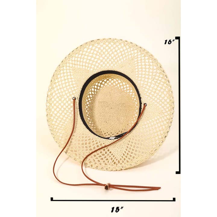 Anarchy Street - Wholesale Straw Hat - Women's - Straw Braided Flat Top Fashion Hat