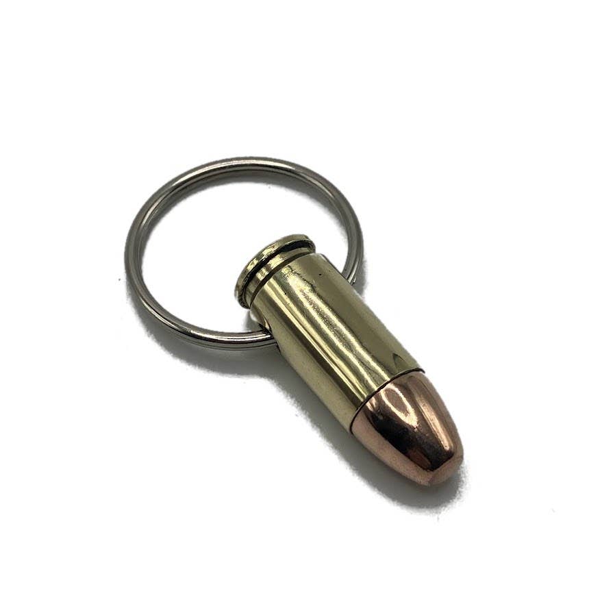 Vermont Cut Coins & 2nd Shot Round - Wholesale Keychain - Unisex - Bullet Keychains - Many Calibers - .223 .45 9mm .40 10mm11