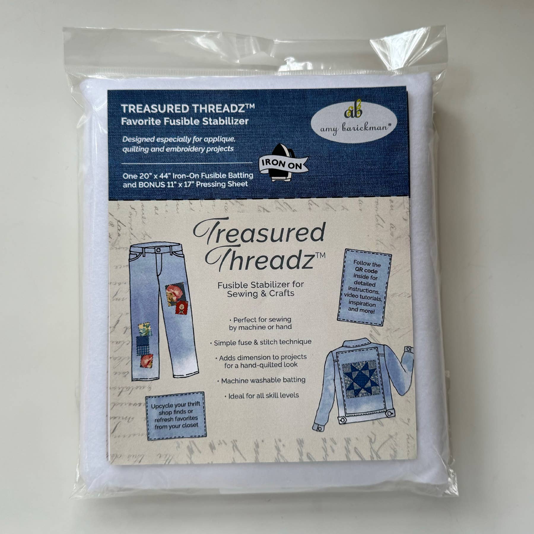 Colonial Patterns, Inc. - Wholesale Fabric - Treasured Threadz® Favorite Fusible Stabilizer0