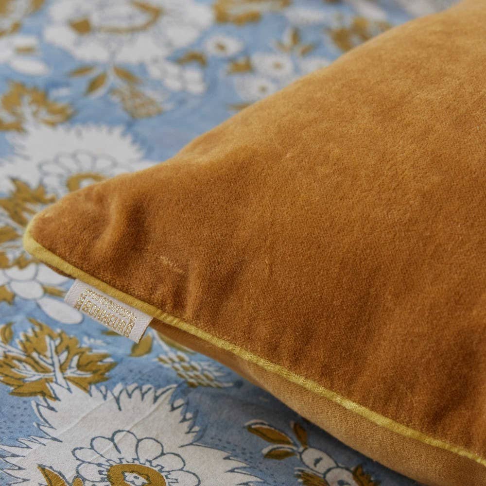 Bonheur du Jour - Wholesale Throw pillow cover - Cushion cover - Curry Velvet4