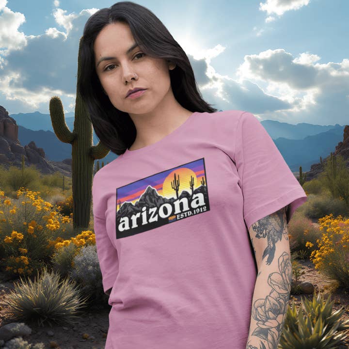 Eyeconic Prints - Wholesale Shirt - Unisex - Arizona Sonoran Sunset Dreams T-Shirt