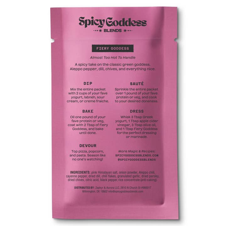 Spicy Goddess Blends - Wholesale Dried Spice Mix - Fiery Goddess3