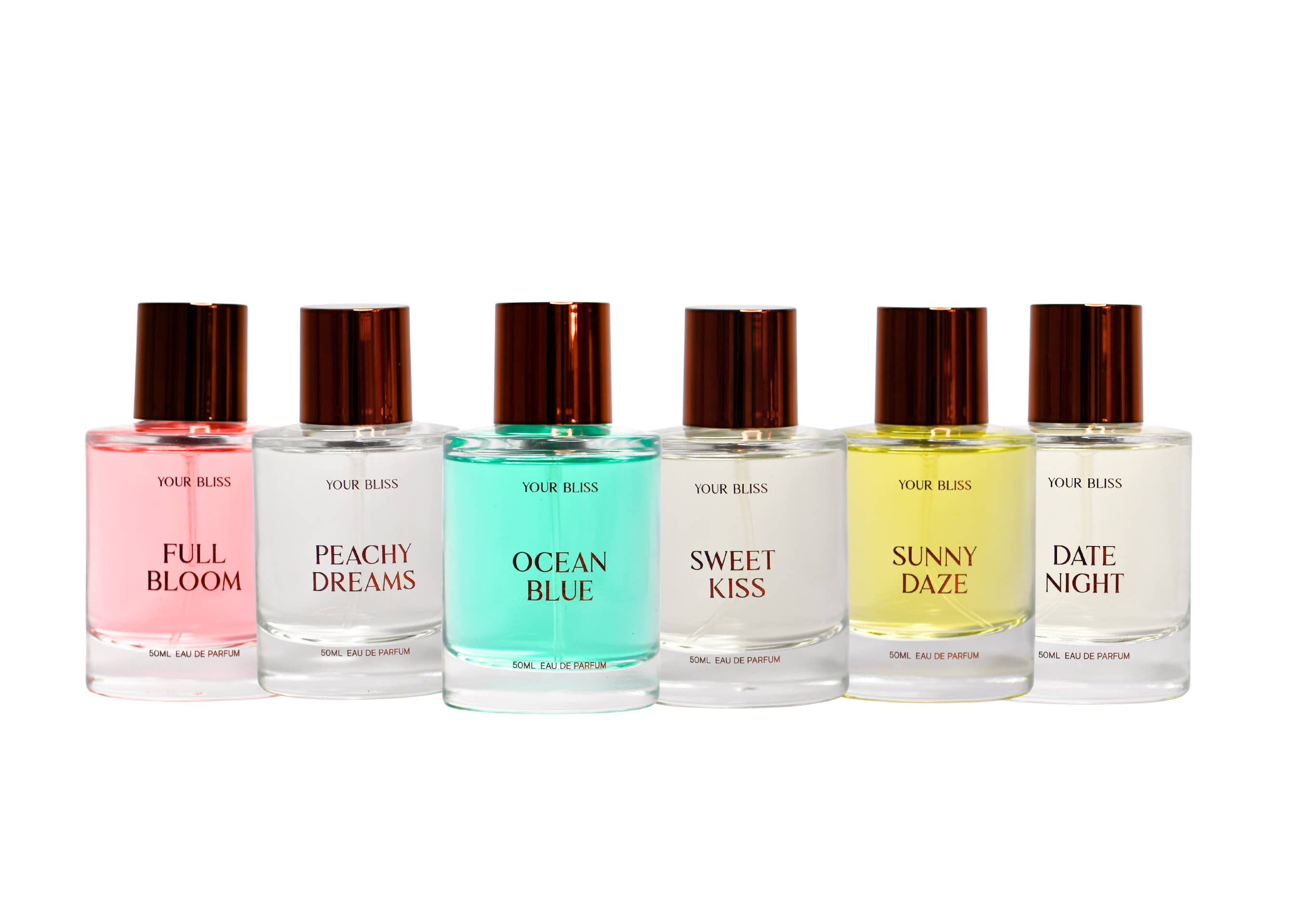 Your Bliss - Wholesale Perfume/eau de toilette - 6 x Signature collection 50mls