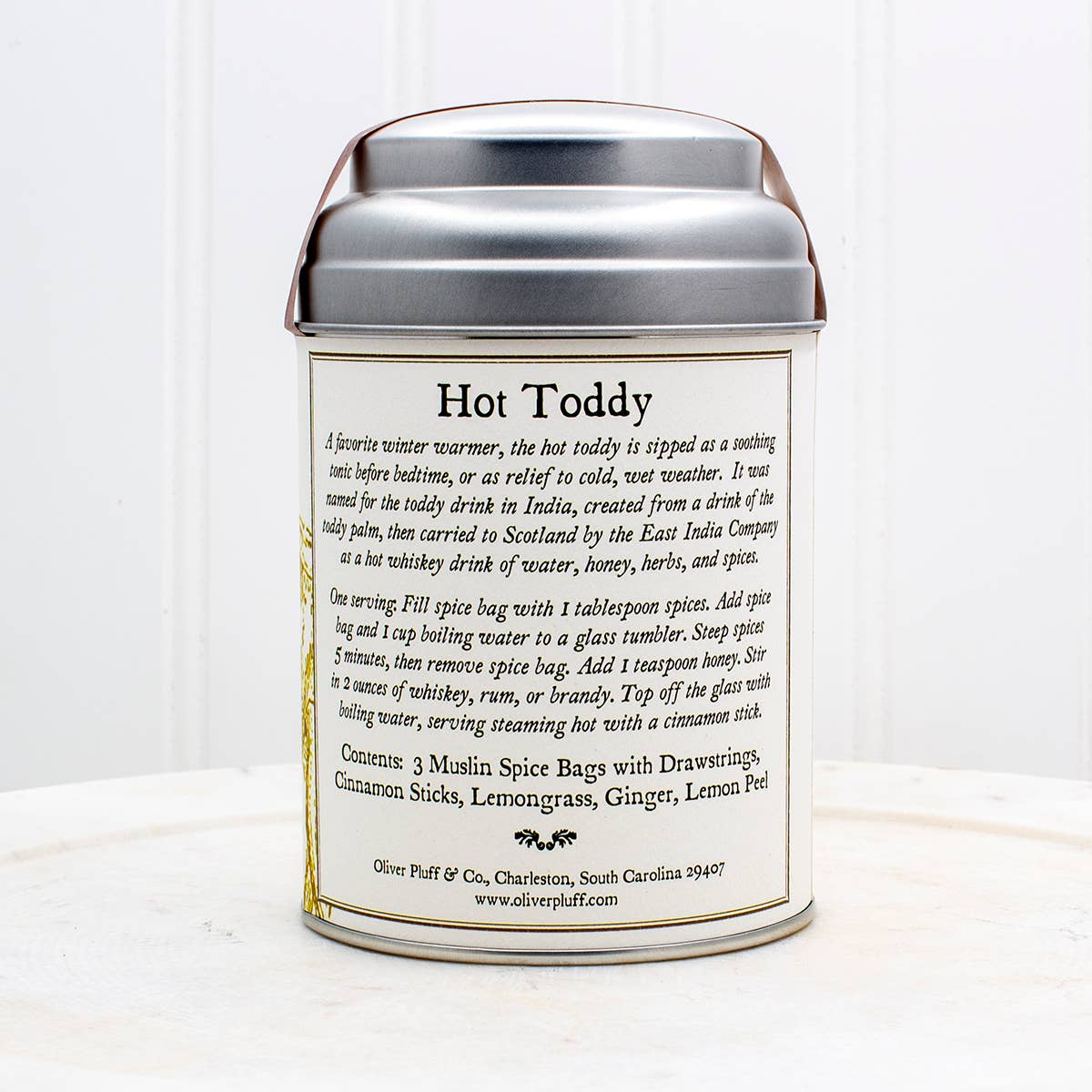 Oliver Pluff & Company - Wholesale Hot Cocoa Mix/Kit - Lemon Ginger Hot Toddy Kit3