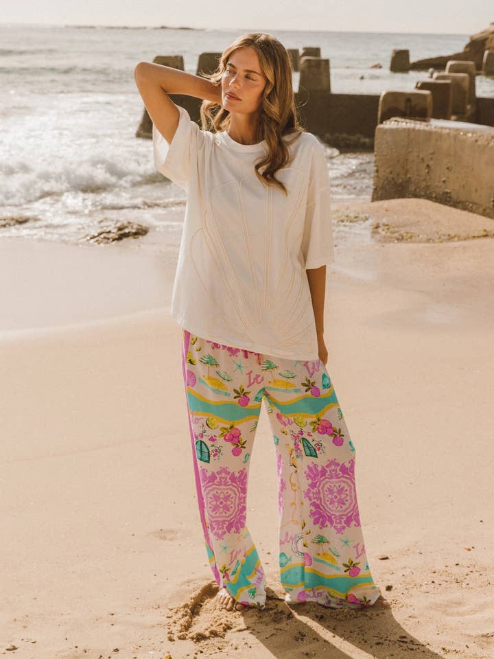SORRENTO HOLIDAY PANTS for wholesale by Global Fashion House