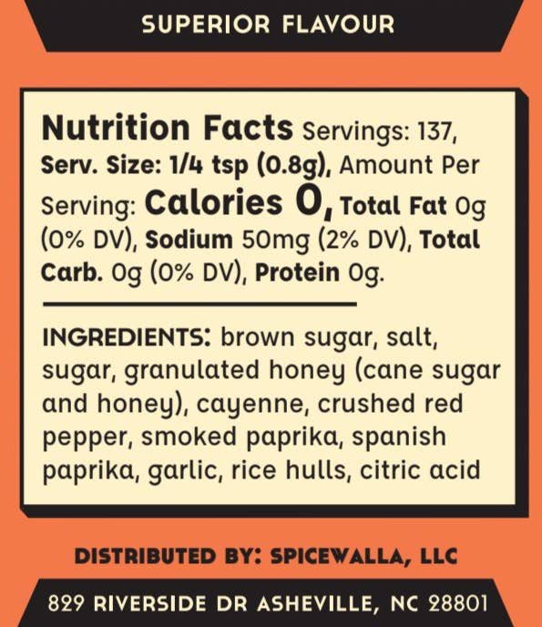 Spicewalla – wholesale Rub – Hot Honey BBQ Rub4