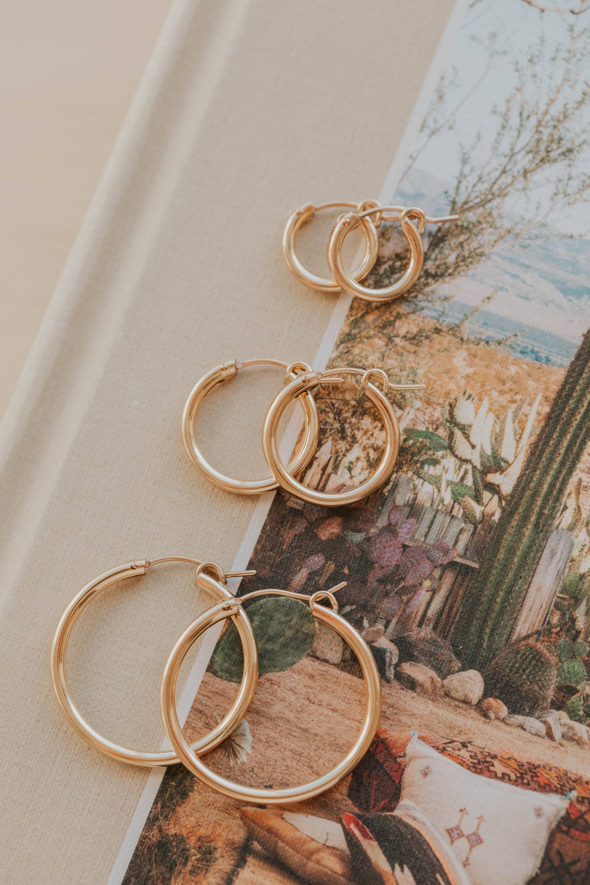 Hello Adorn - Wholesale Hoop Earrings - Bold Hoops | 14kt Gold Fill + Sterling Silver2
