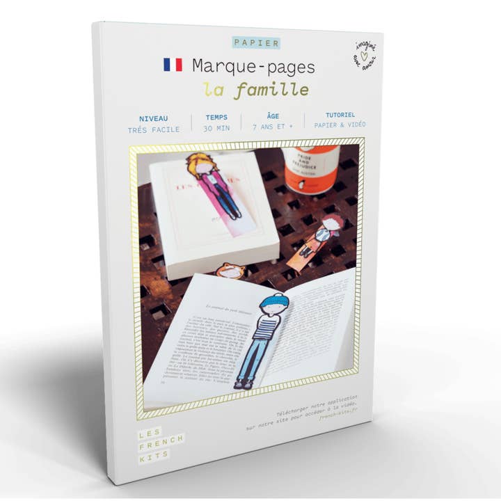 French'Kits - Bookmarks - The Family for wholesale by French Kits