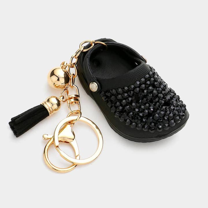 Bling Mini Croc Cute Keychain In Bulk for wholesale by Buddha Yoga