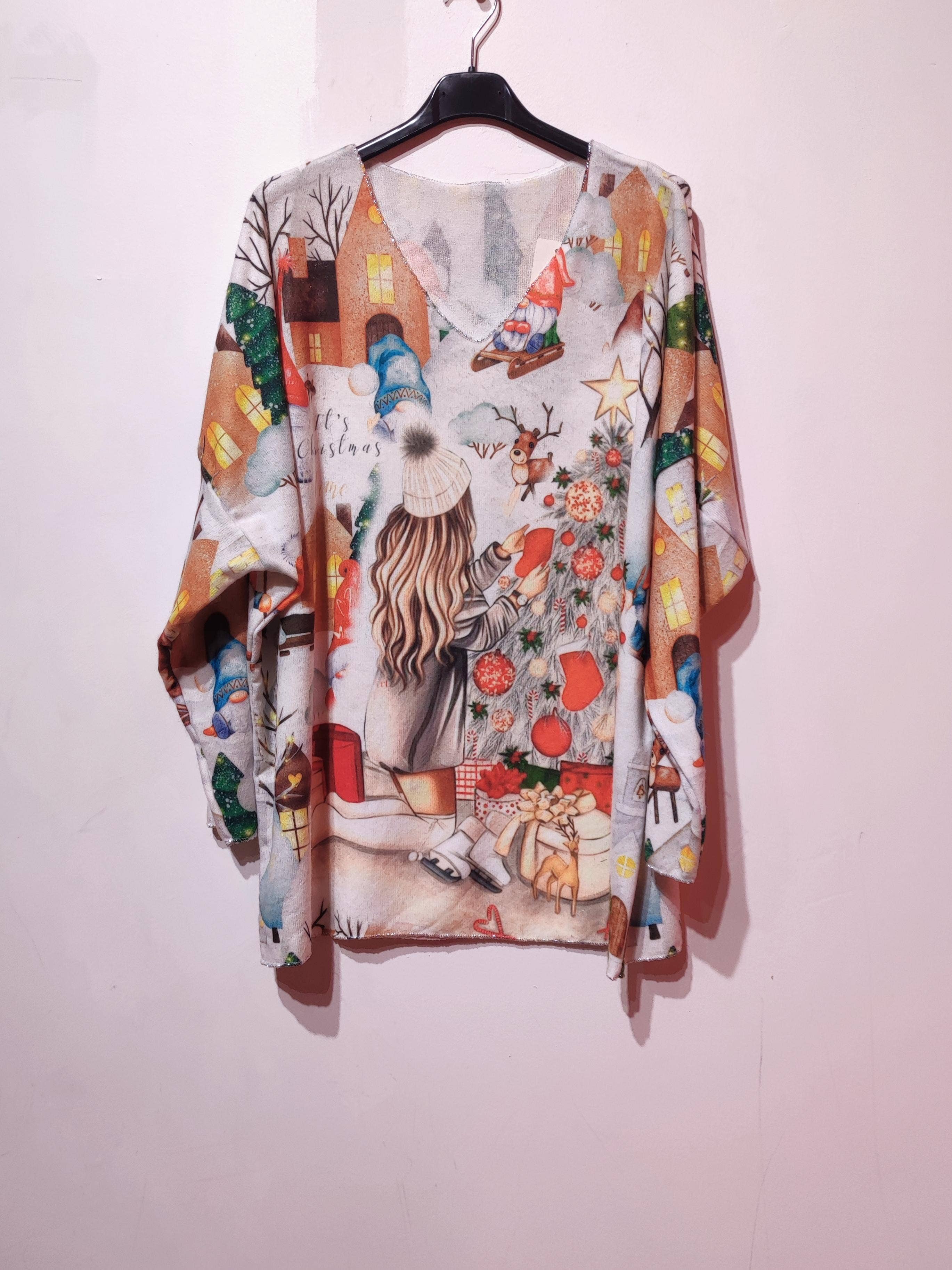 multicoloured Printed tunic (Ness WINTER 14) for wholesale on Faire0