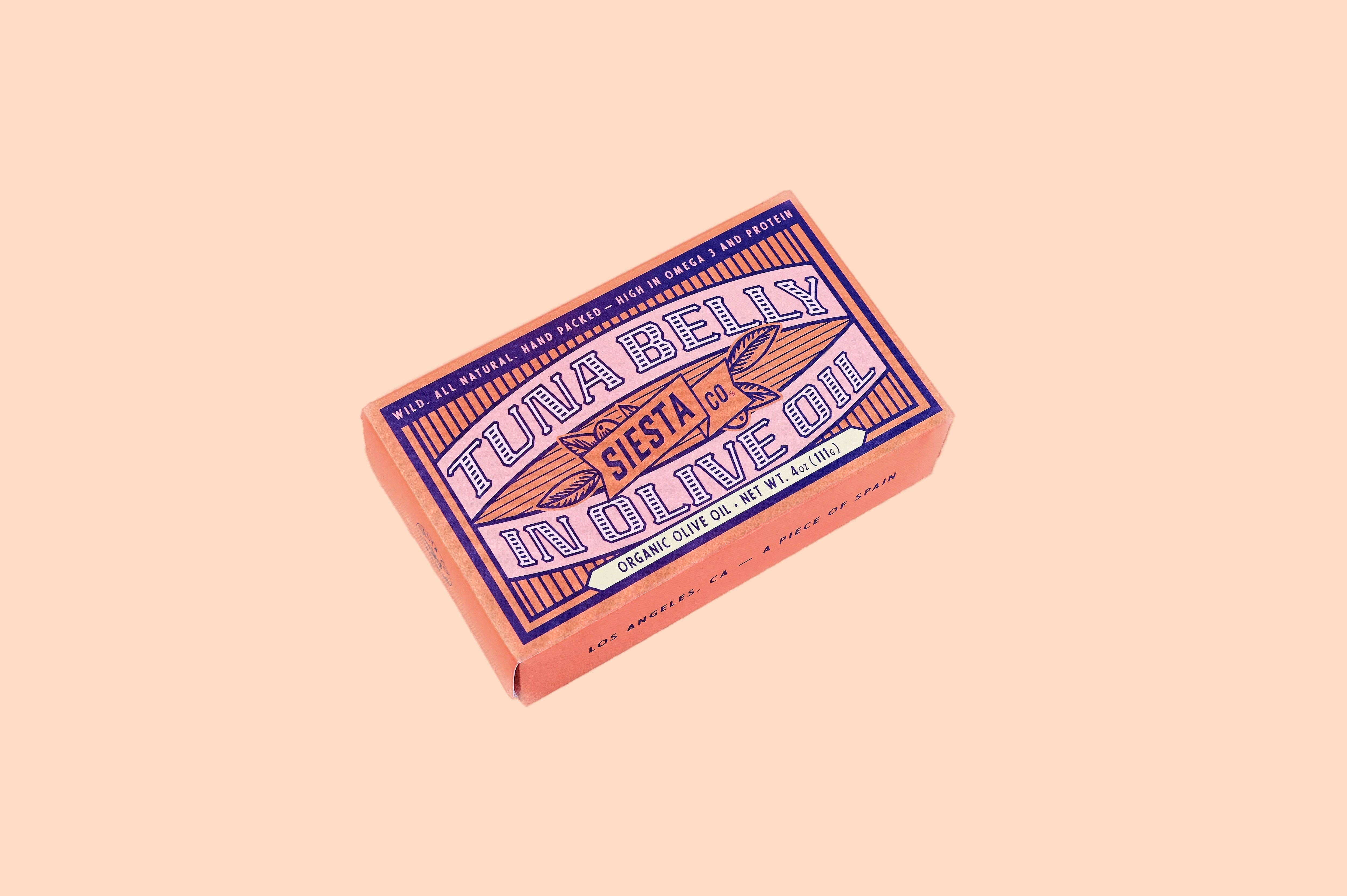 Siesta Co - Wholesale Tinned Fish - Tuna Belly in Organic Extra Virgin Olive Oil - 10 Pack1