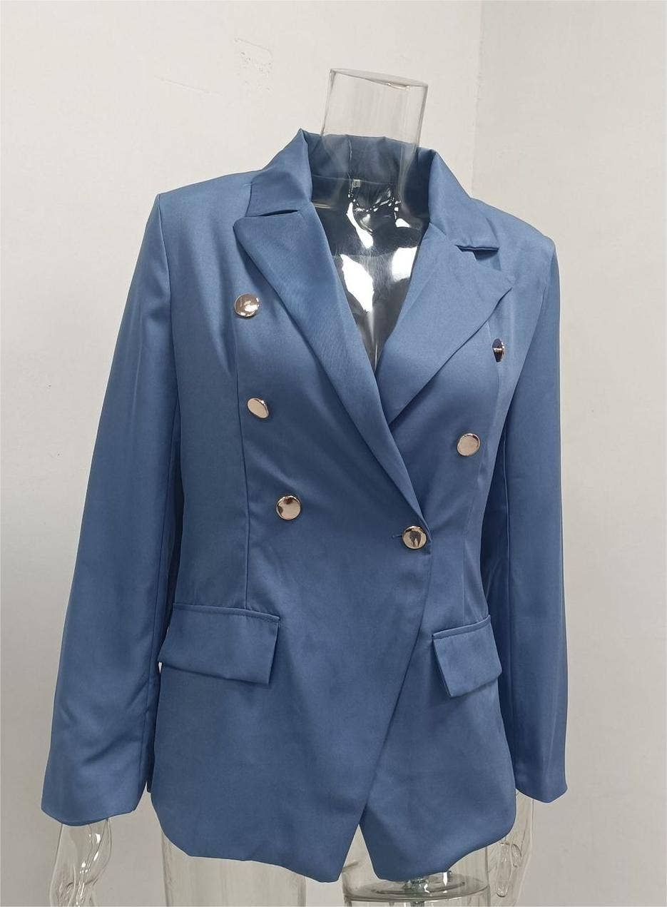 HIDDENBRAND - Wholesale Blazer - Women's - Women's suit jacket top blazer1