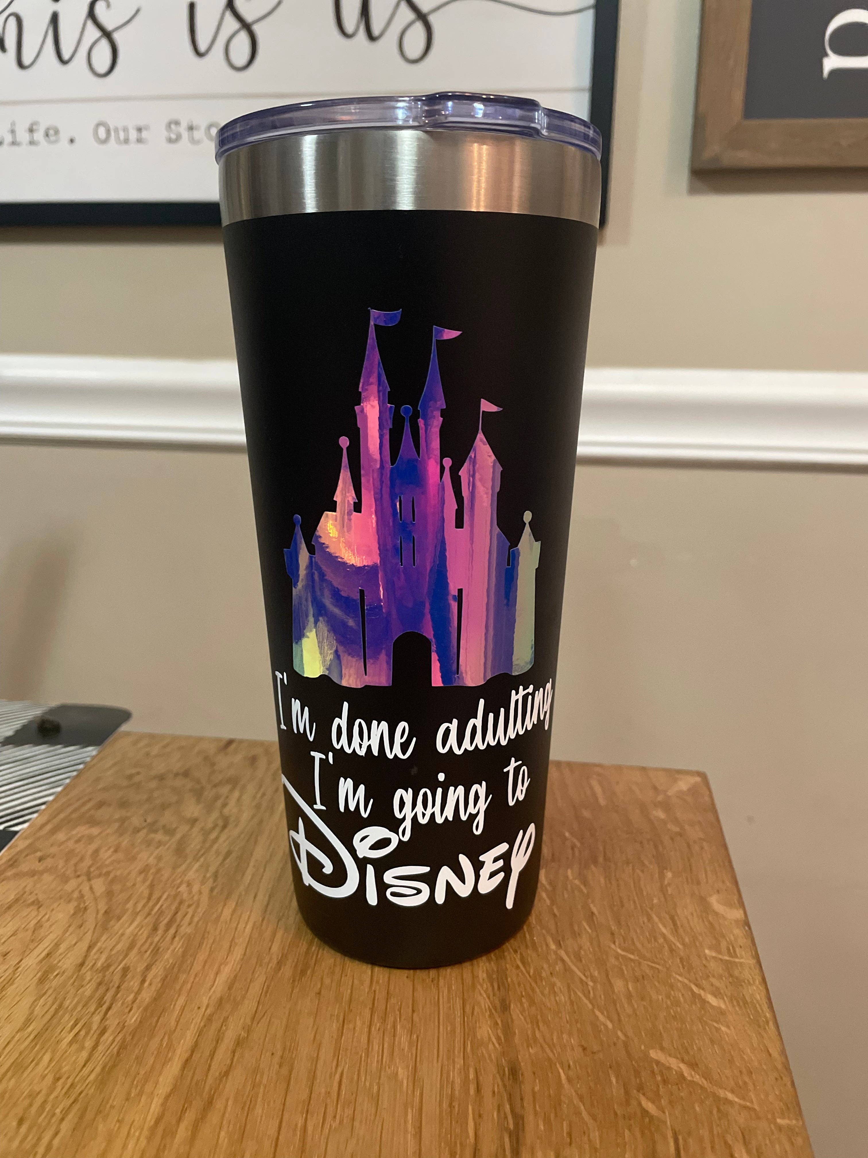 LivaBella Designs - Vente  - Gobelet Disney personnalisé1