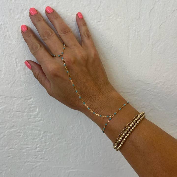 Catena a mano Iris per la vendita all'ingrosso da parte di Nashelle Jewelry