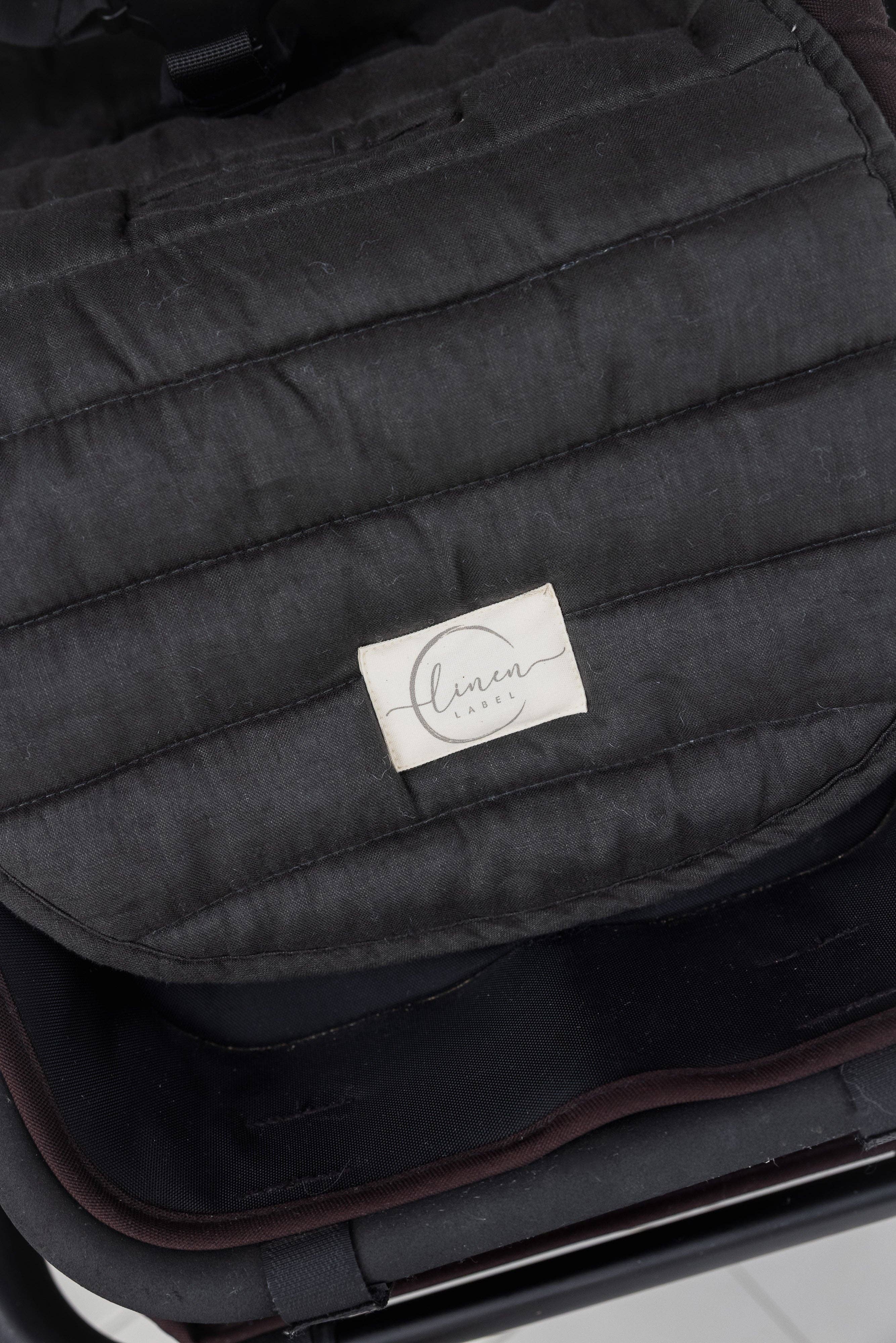 Flerfärgad Kol & Havre - Barnvagnsdyna - Randigt täcke för wholesale på Faire6