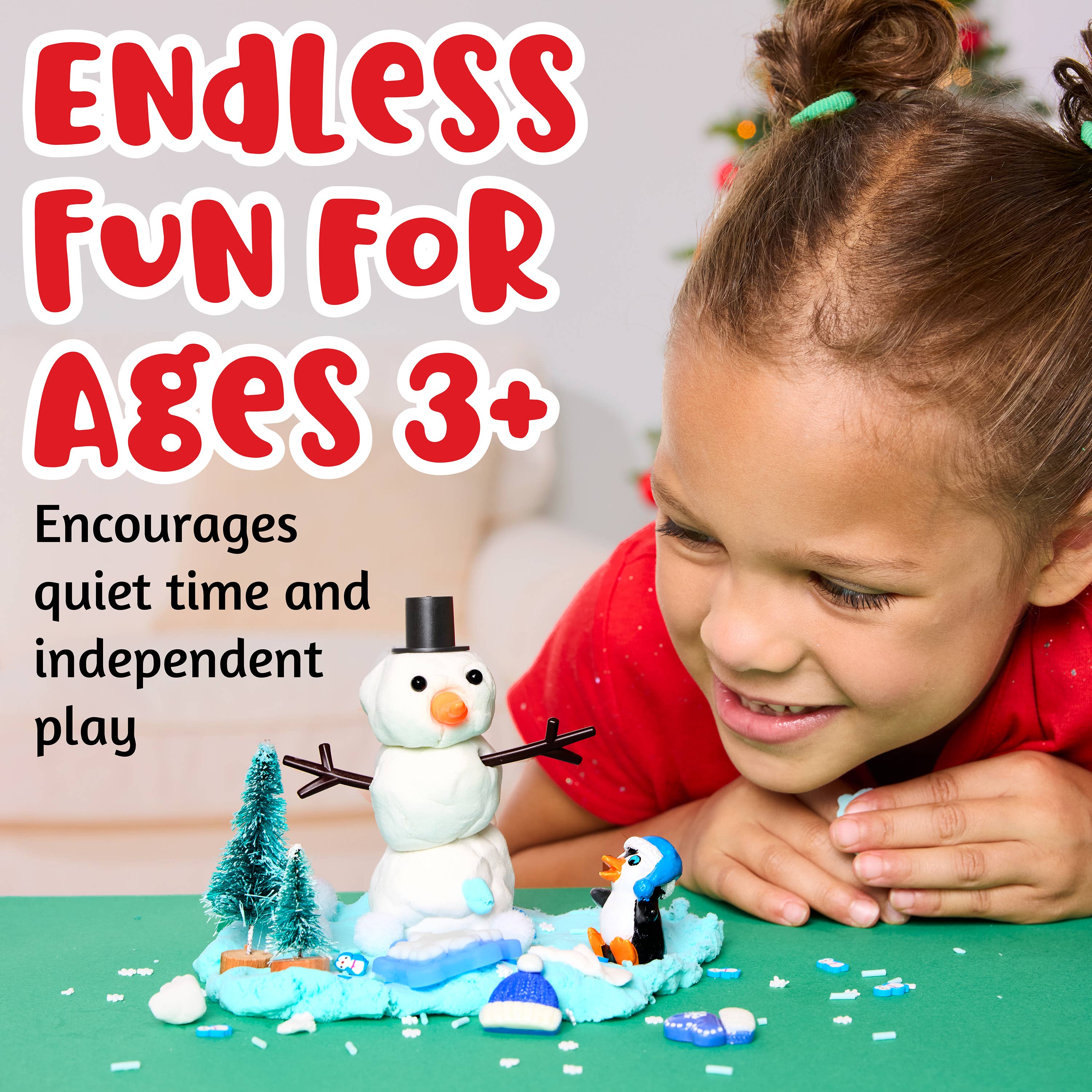 Faber-Castell / Creativity for Kids - Wholesale DIY Craft Kit - Kids - Sensory Pack Winter and Holiday Play Kit for Children5