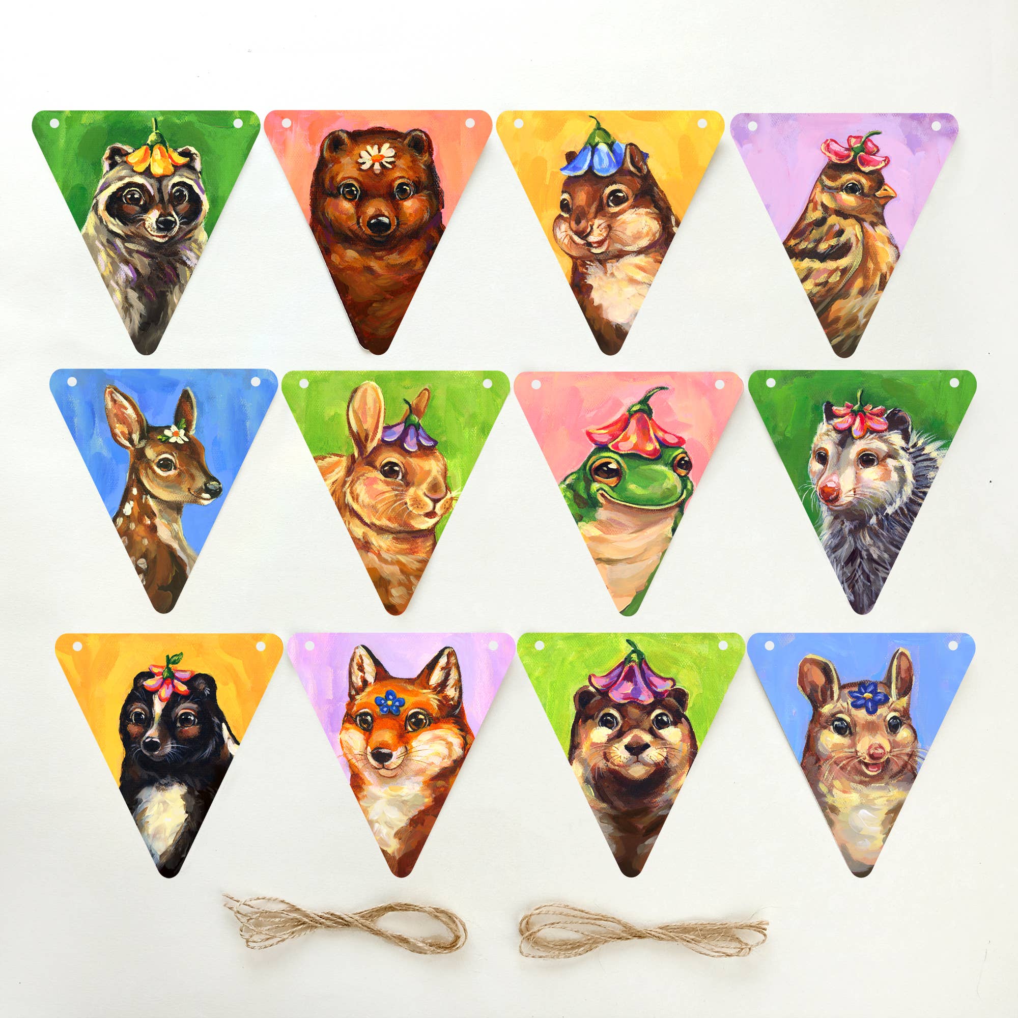Doro Marcello - Wholesale Bunting/Garland - Animals Paper Garlands | DIY Craft Kit | Birthday Bunting4