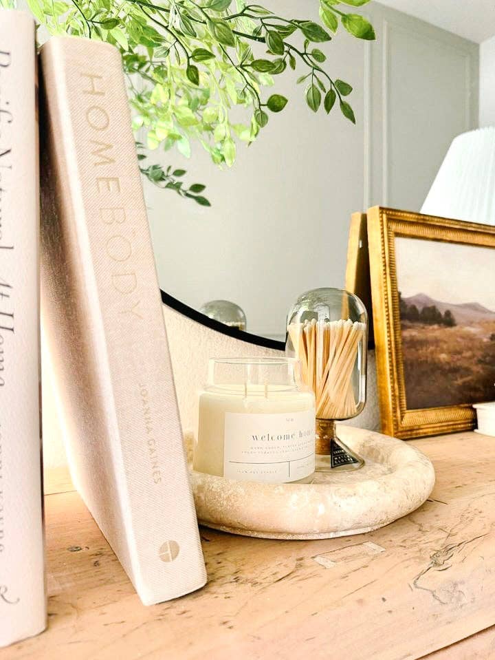 Forget Me Not Candle - Wholesale Jar/filled candle - Welcome Home 22 oz Glass Candle – Sold as a Case Of 31