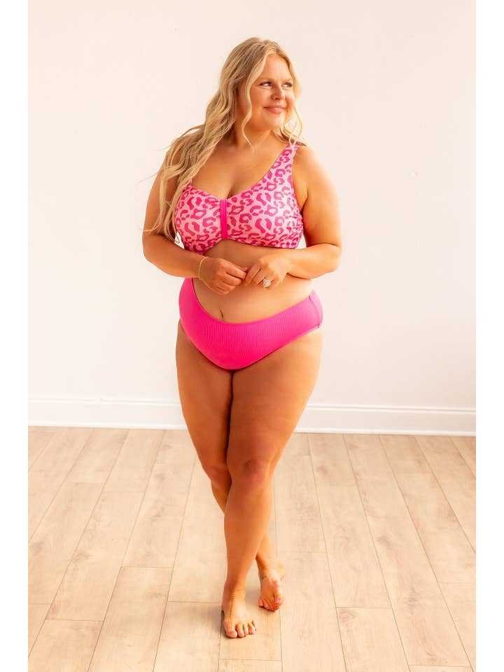 Pink Leopard One Piece for wholesale on Faire