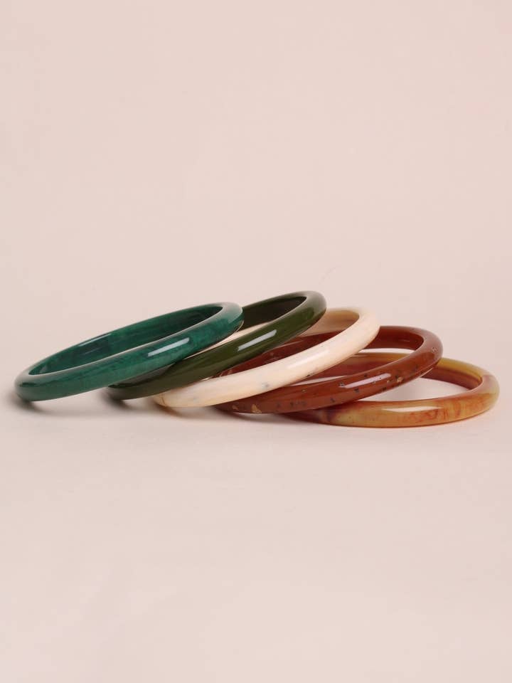 Medium armbånd i acetat for engroshandel hos Waekura