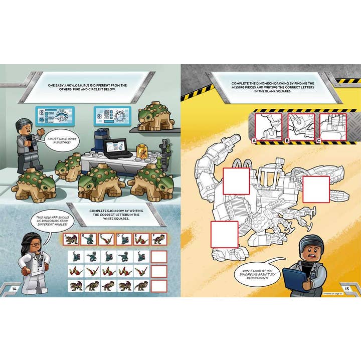 Simon & Schuster - Wholesale Book - Kids - LEGO Jurassic World: Dino Lab Secrets by AMEET Publishing