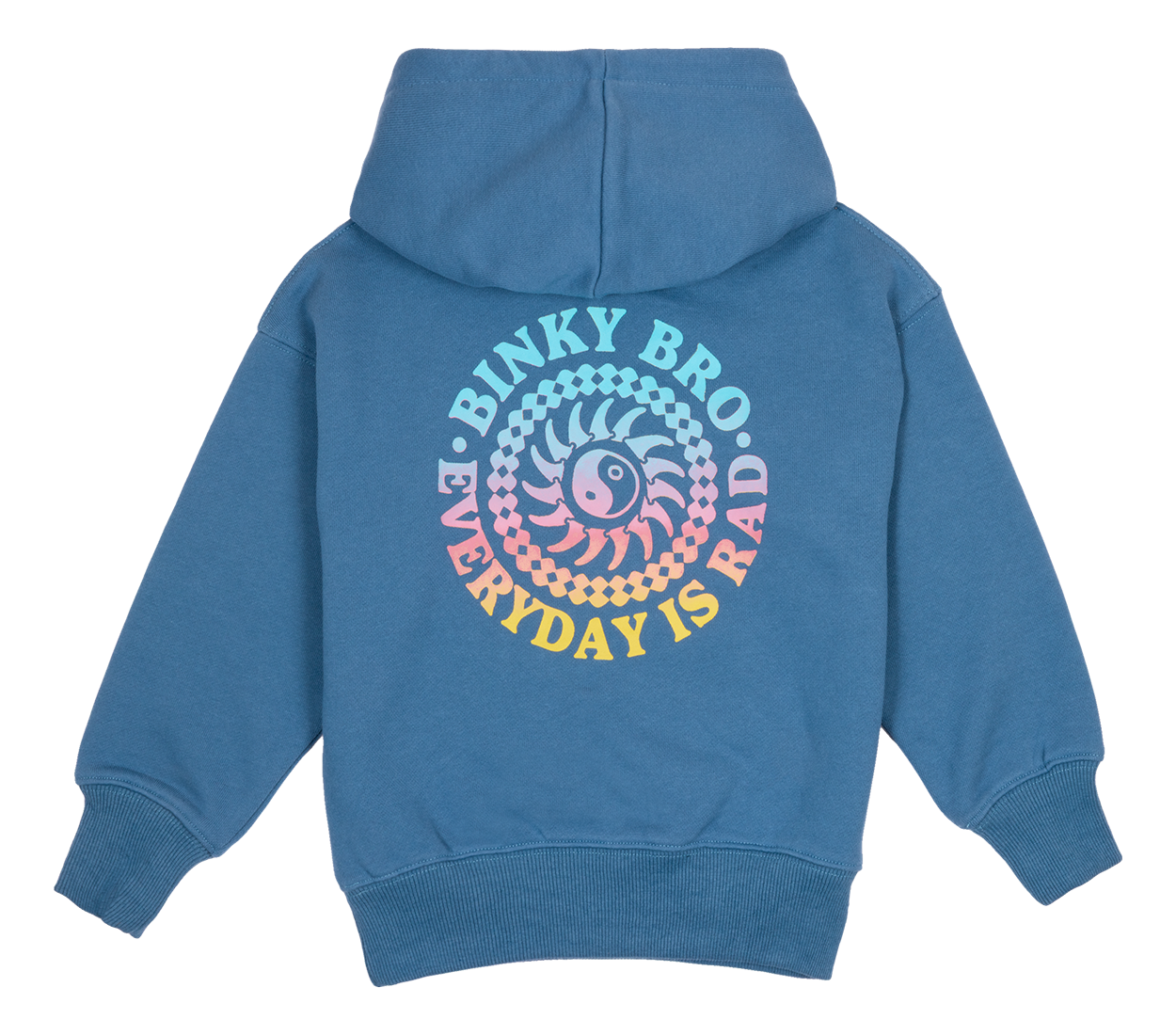 Blue Kids Graphic Hoodie Mikado for wholesale on Faire1