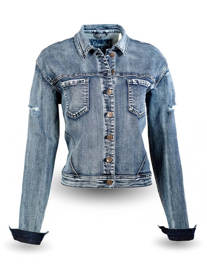 VESTE JEAN DETROIT pour la vente par Strong(her) Collection