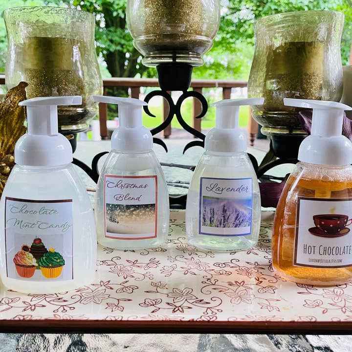 LuvinbyJessica.etsy.com - Wholesale Hand Soap/Wash - Christmas Foaming Hand Soap with Natural Castile Oil7