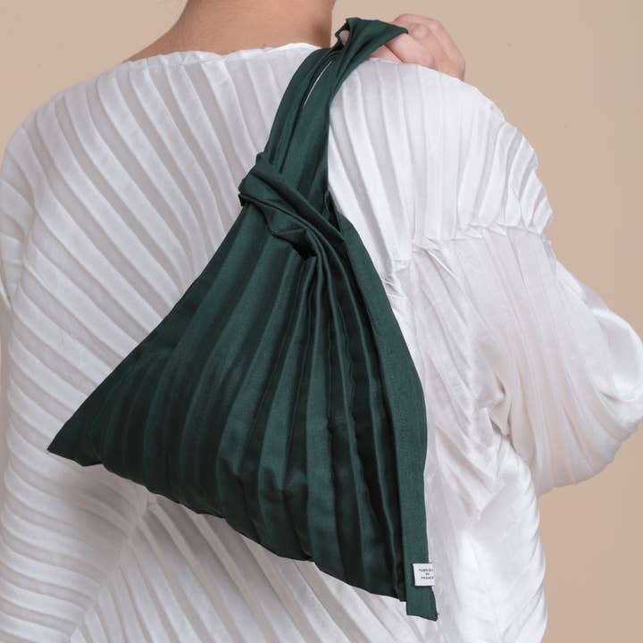 The Sun bag - Green for wholesale by ÊKÔ - Maison d'Art Porté