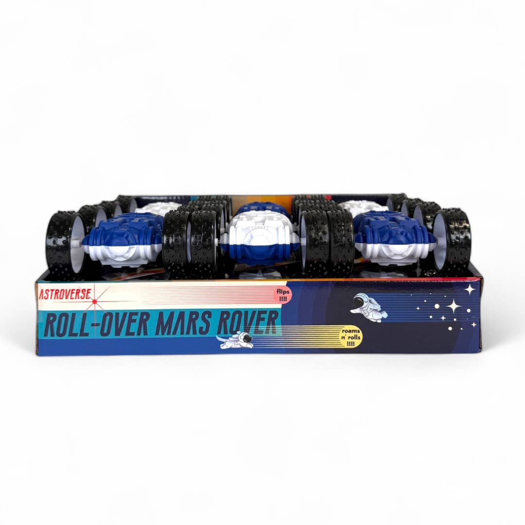 Toysmith - Wholesale Toy Car/Truck - Kids - Astroverse Roll Over Mars Rover, 4.5" Flip Car, Asst Colors3