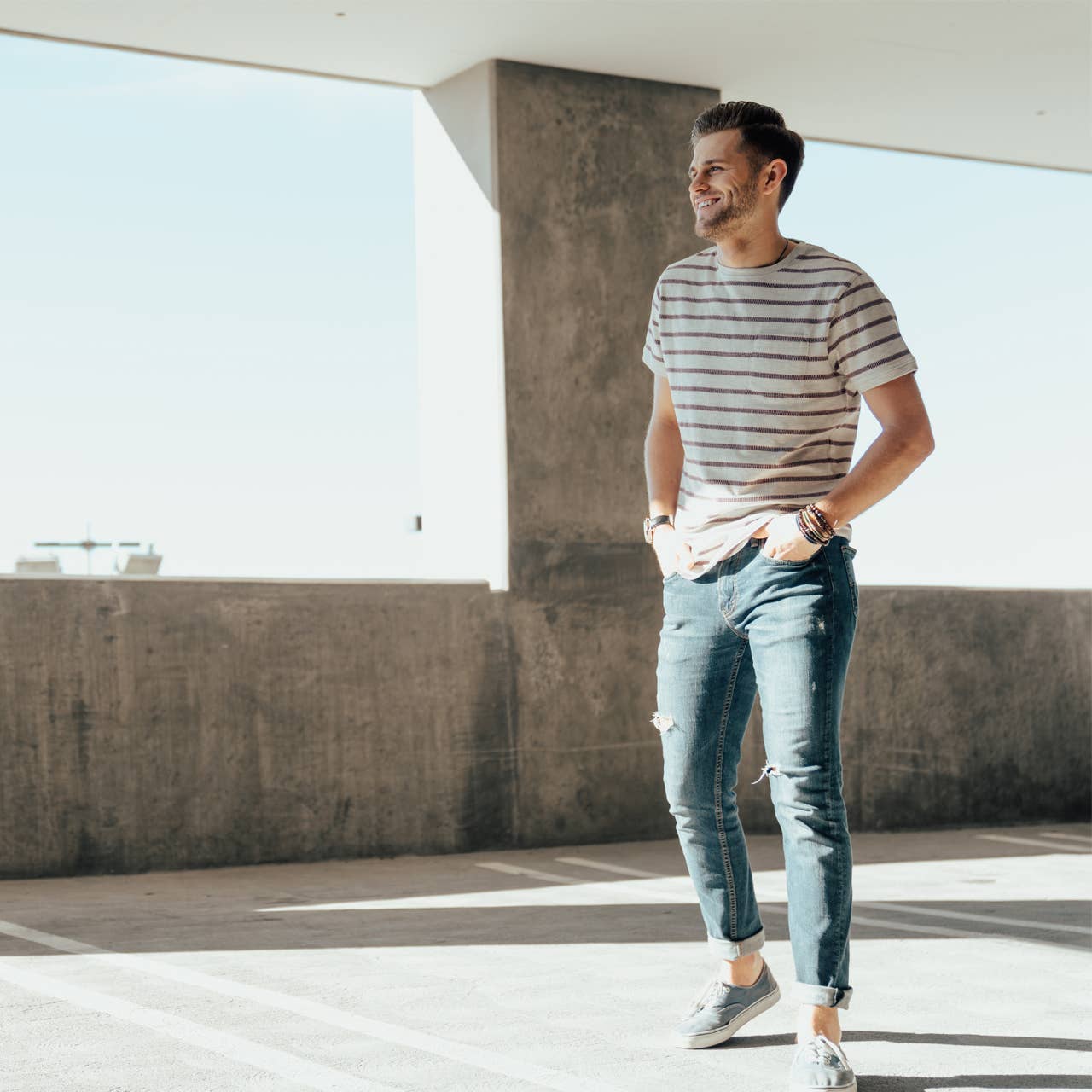 PX - Wholesale T-Shirt - Men's - Marco Red Vine Crew Neck Shirt1