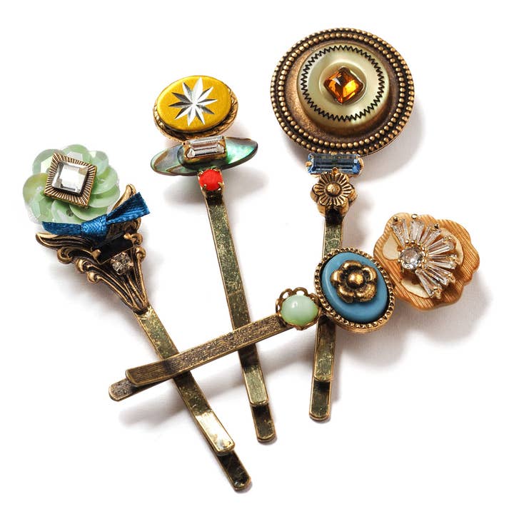 Elements Jill Schwartz - Wholesale Hair Pin - Medici Hairpin set1