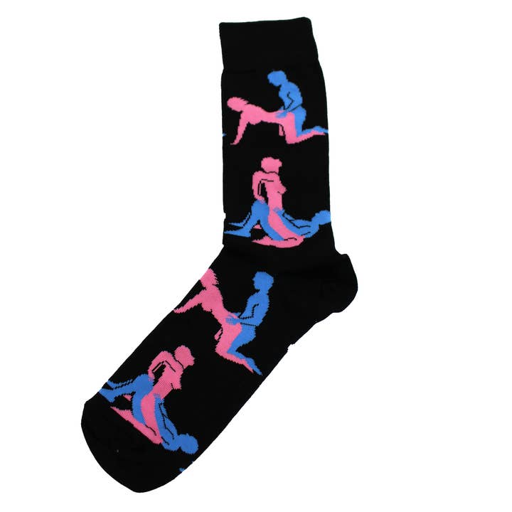 Socks To Be You - Wholesale Socks - Unisex - Making Love Sex Positions Socks V21
