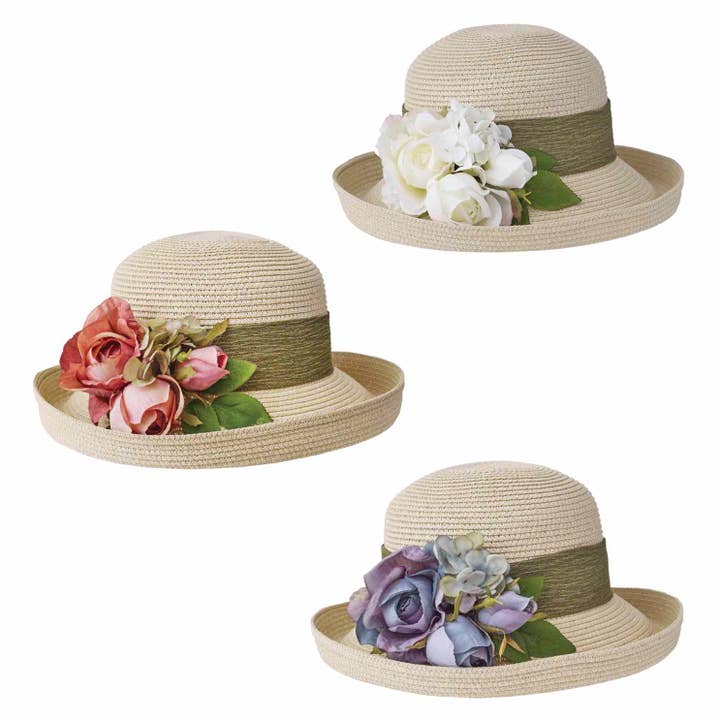 Bouquet Packable Roller for engroshandel hos Toucan Hat Company/ Carole Amper