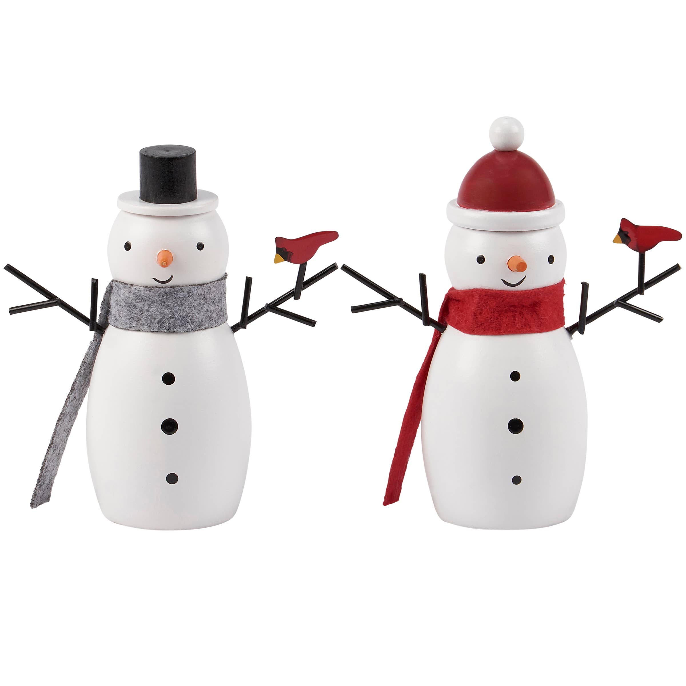 Primitives by Kathy - Wholesale Decorative Figurine - Snowmen Figurine Set0
