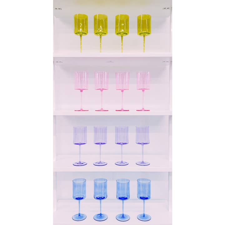 Presley Paige - Wholesale Wine Glass - Anna Lavender Wine Glass