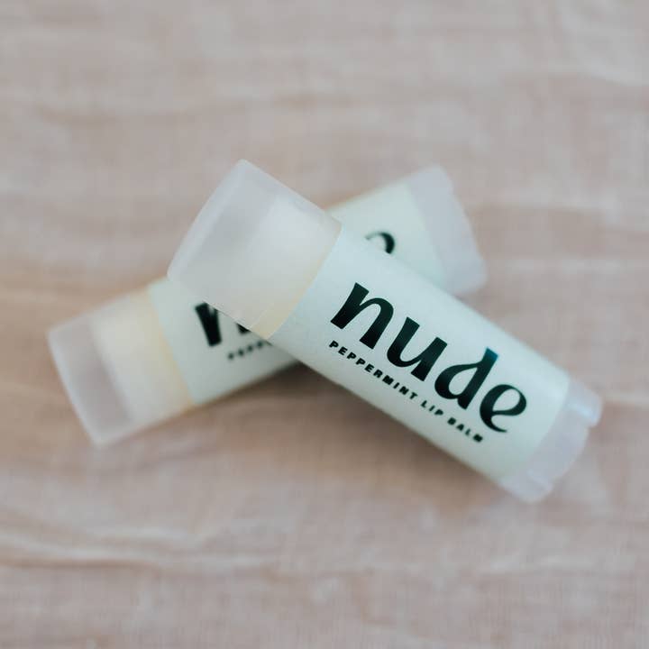 Nude Balm natural peppermint lip balm for engroshandel hos Nude Balm