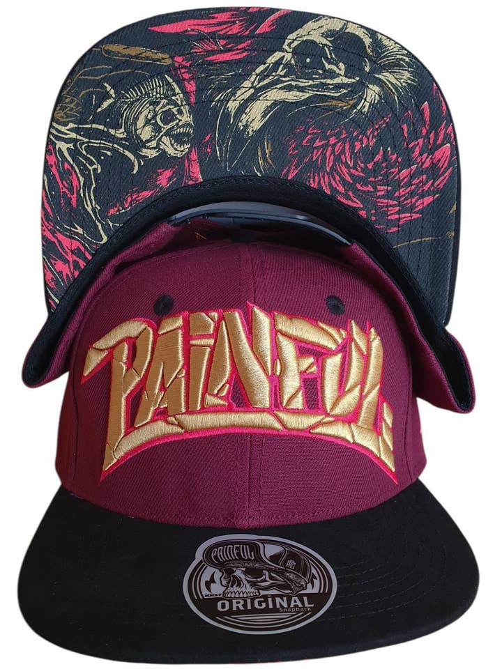 Snapback Cap Painful FLAMINGO for wholesale by Painful Clothing