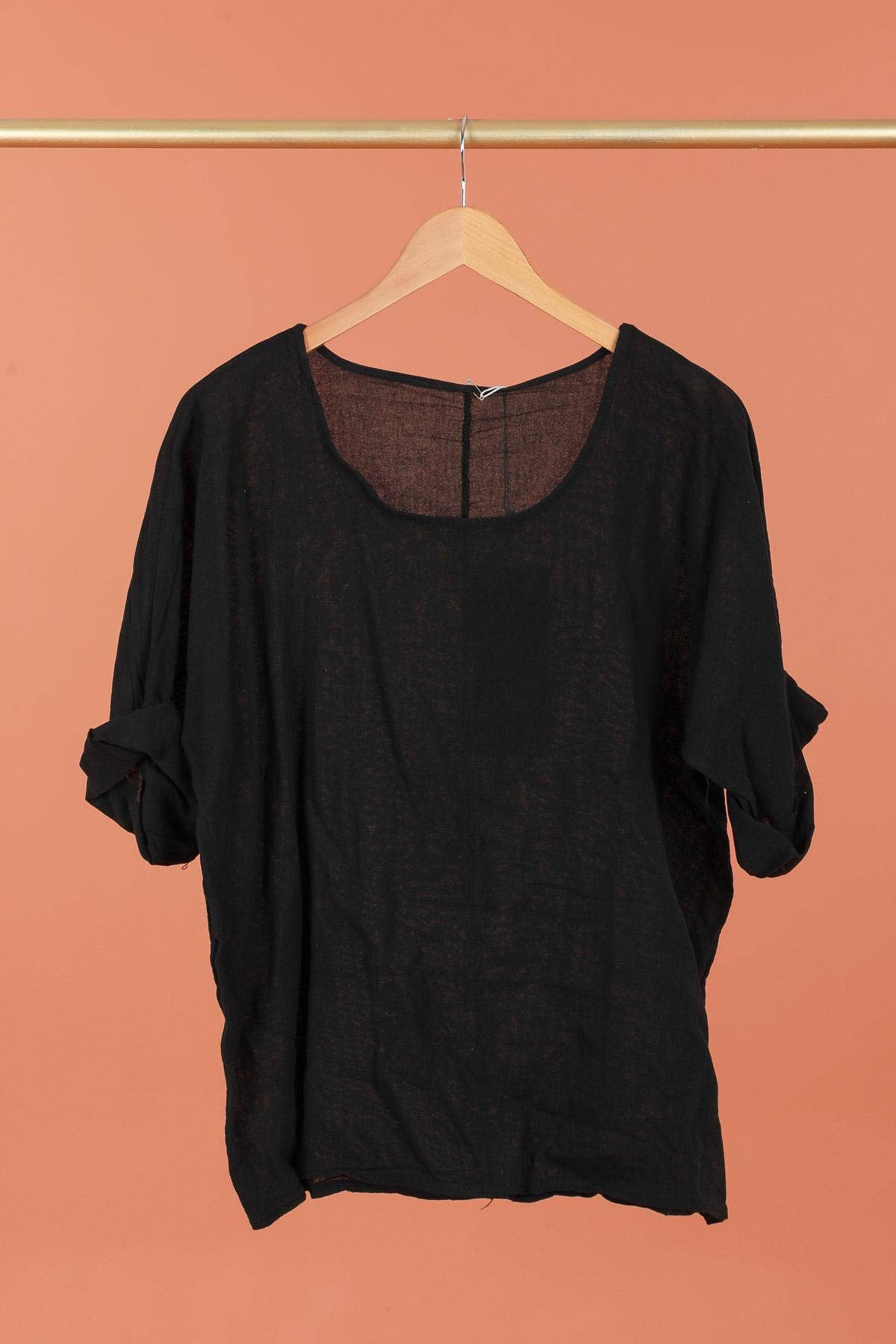 la maison des fibres naturelles – wholesale T-shirt – women's – t-shirts 1101 + SIZE60%cotton 40%linen3