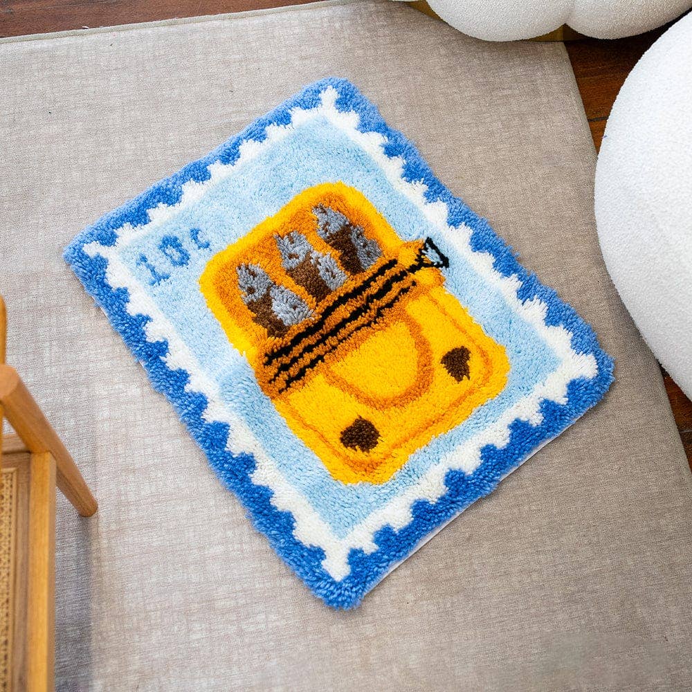 Craft Club - Wholesale DIY Craft Kit - Sardine Stamps - XL Latch Hook Rug Kit8