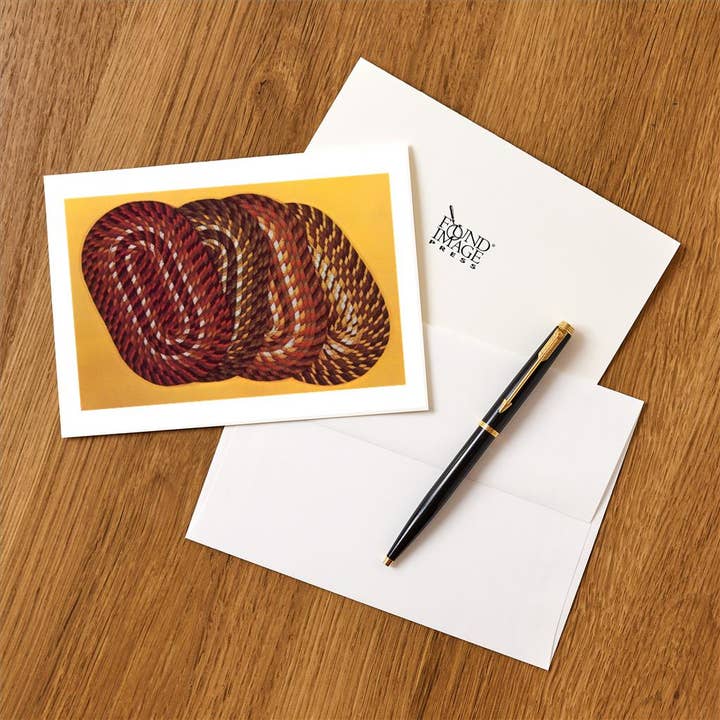Found Image Press - Wholesale Stationery/Notecard Set - Greeting Card AC-458 Rag Rugs1