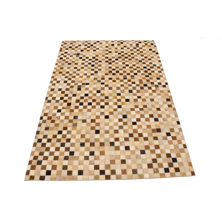 Tapete Geométrico Cowhide Modern 4X6 Multicolor por atacado de Magic Rugs Inc.