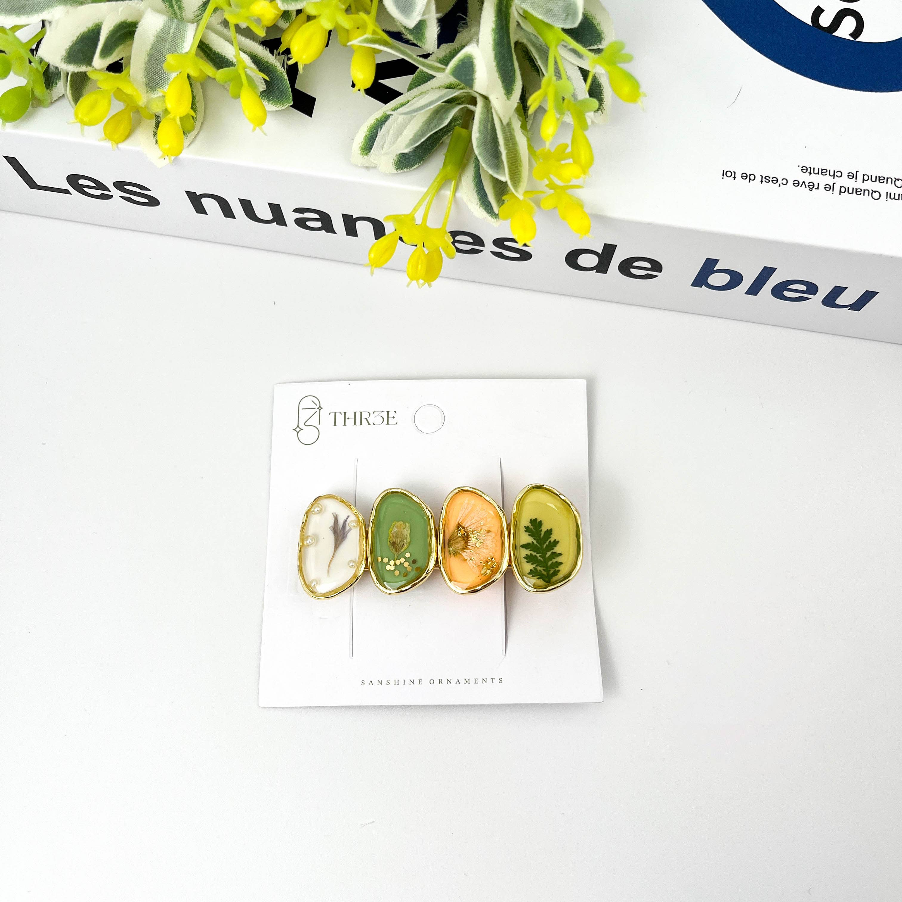 TheDivaSoap - Wholesale Hair Clip - Women's - Retro Flower Duckbill Clip, High Quality Hair Clip4